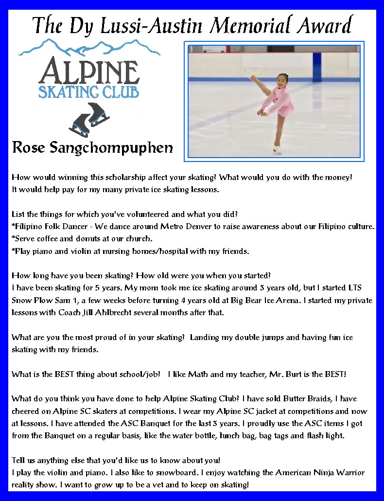 Dy Austin Award - Sangchompuphen 6-17